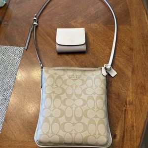 Coach bag and wallet